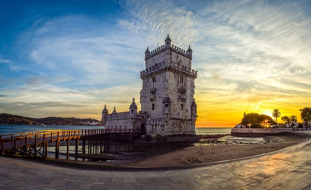 belém tower, belem tower, lisbon. A safe neighborhood in Portugal