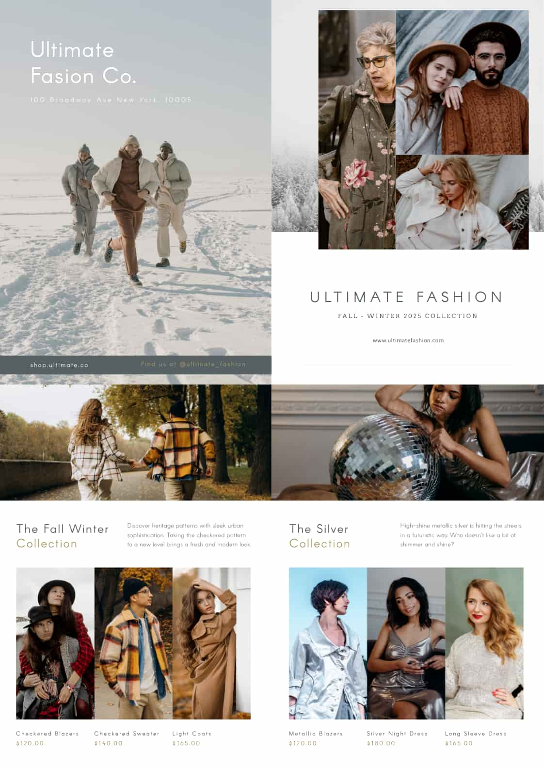 example of fashion brochure 