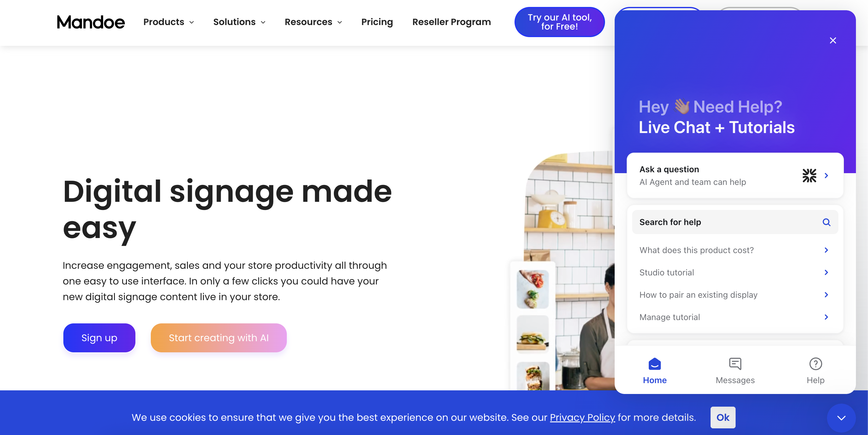 9 Best Digital Signage Companies 5 mandoe