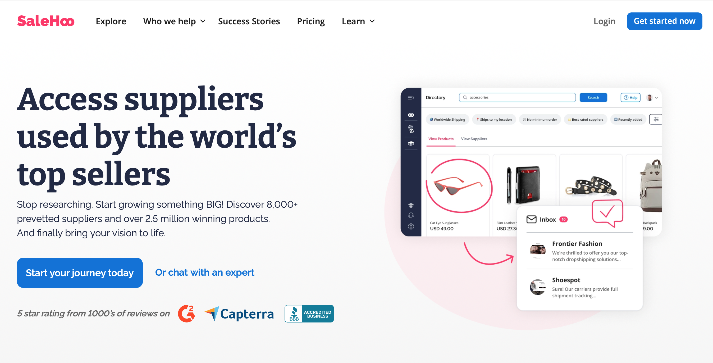 dropshipping shoes - salehoo 