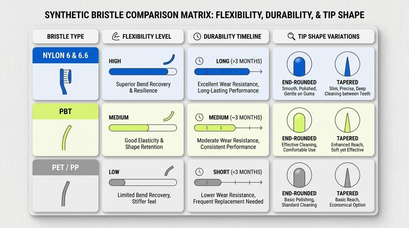 Modern Synthetic Bristle Types (Easy Breakdown)