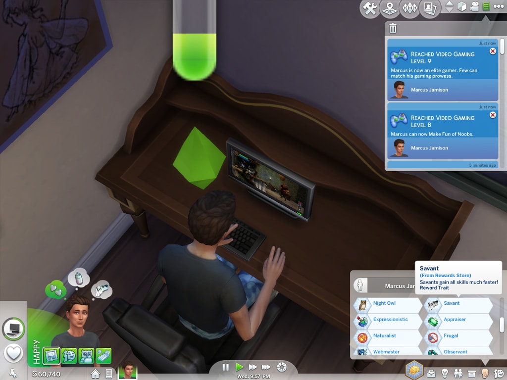 Savant Trait Faster Skills