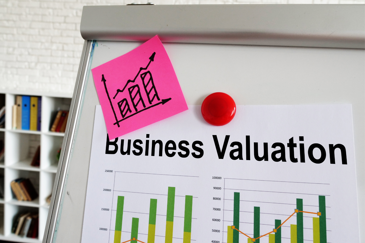 A representation of what is valuation in business.