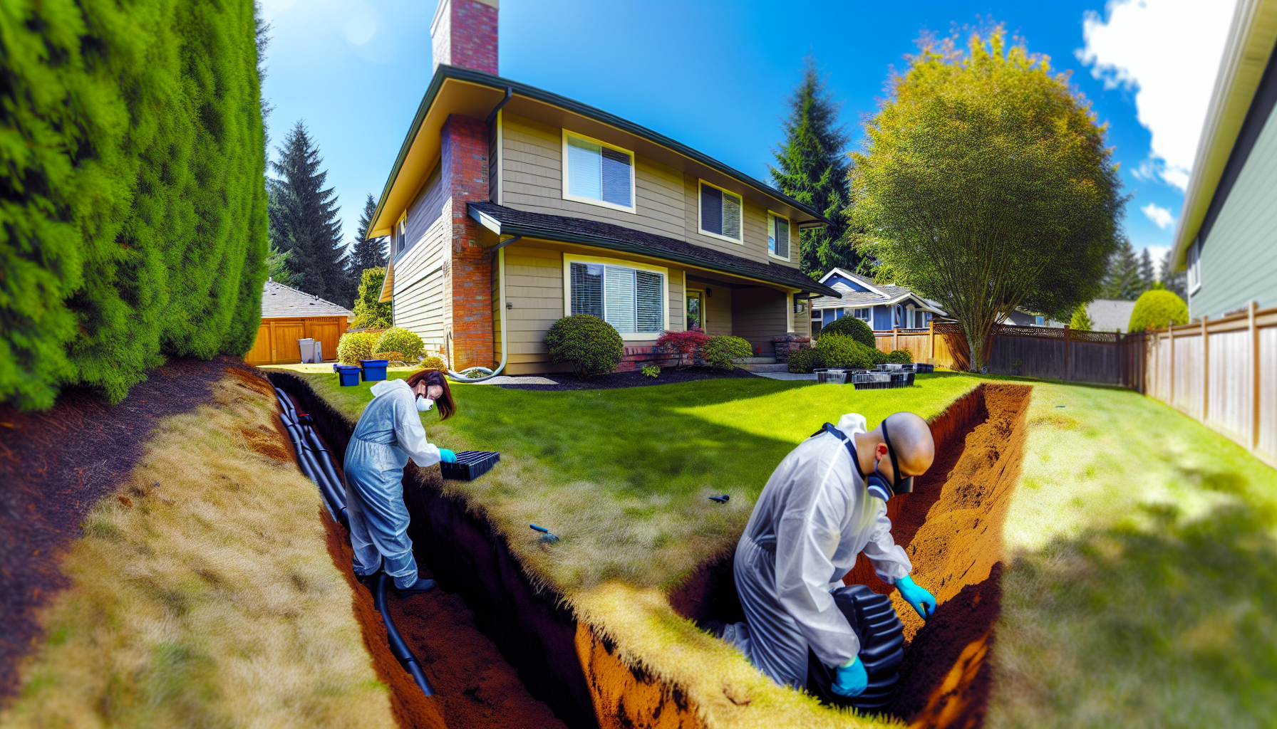 Installing termite barriers
