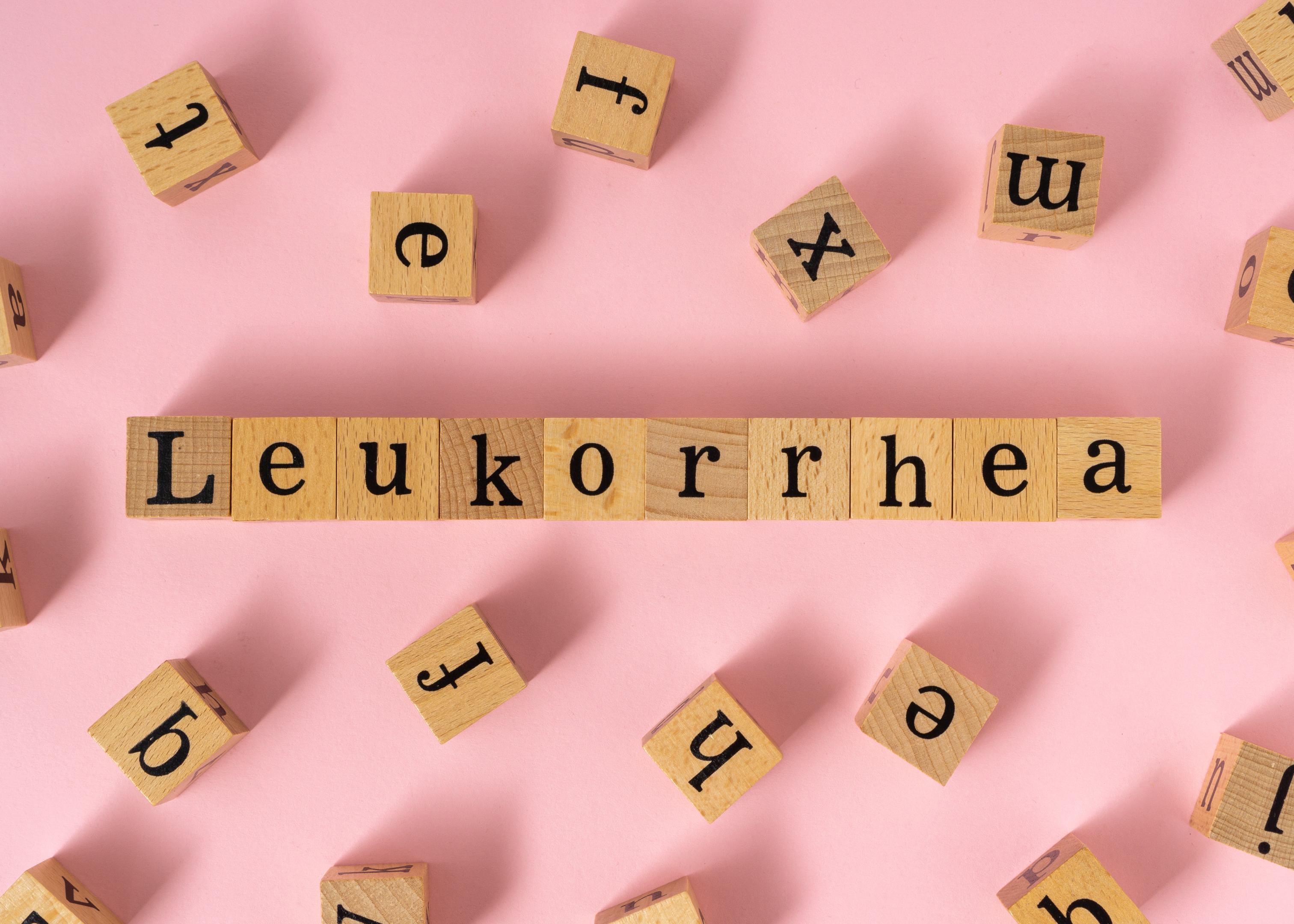 Leukorrhea is a common vaginal discharge.