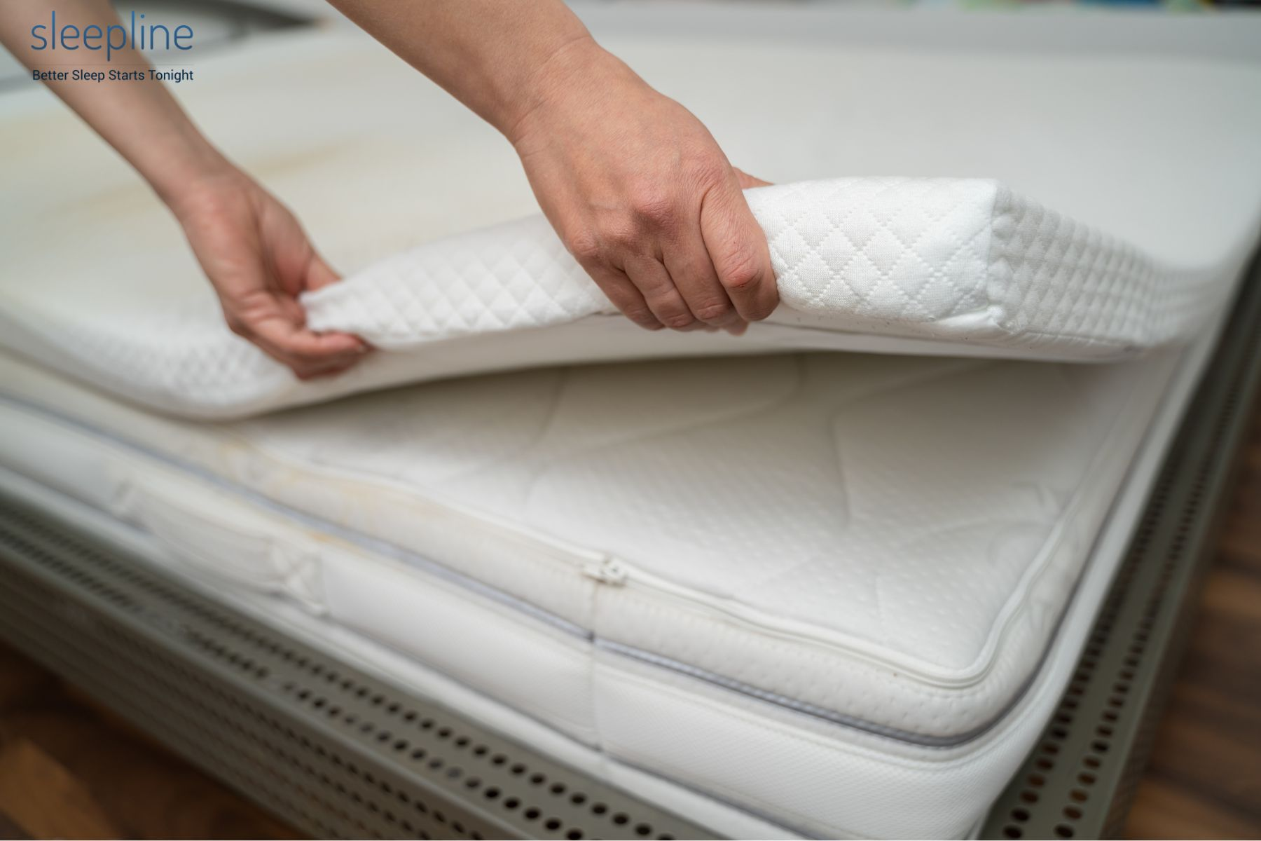 Putting a mattress topper on a futon to make it more comfortable