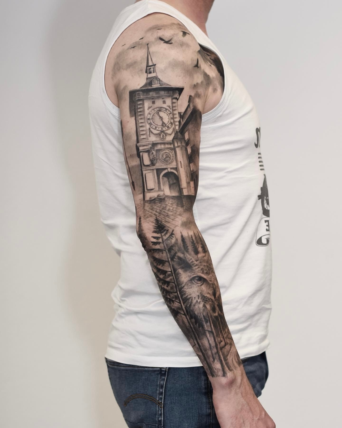 Full-sleeve Tattoo für Männer