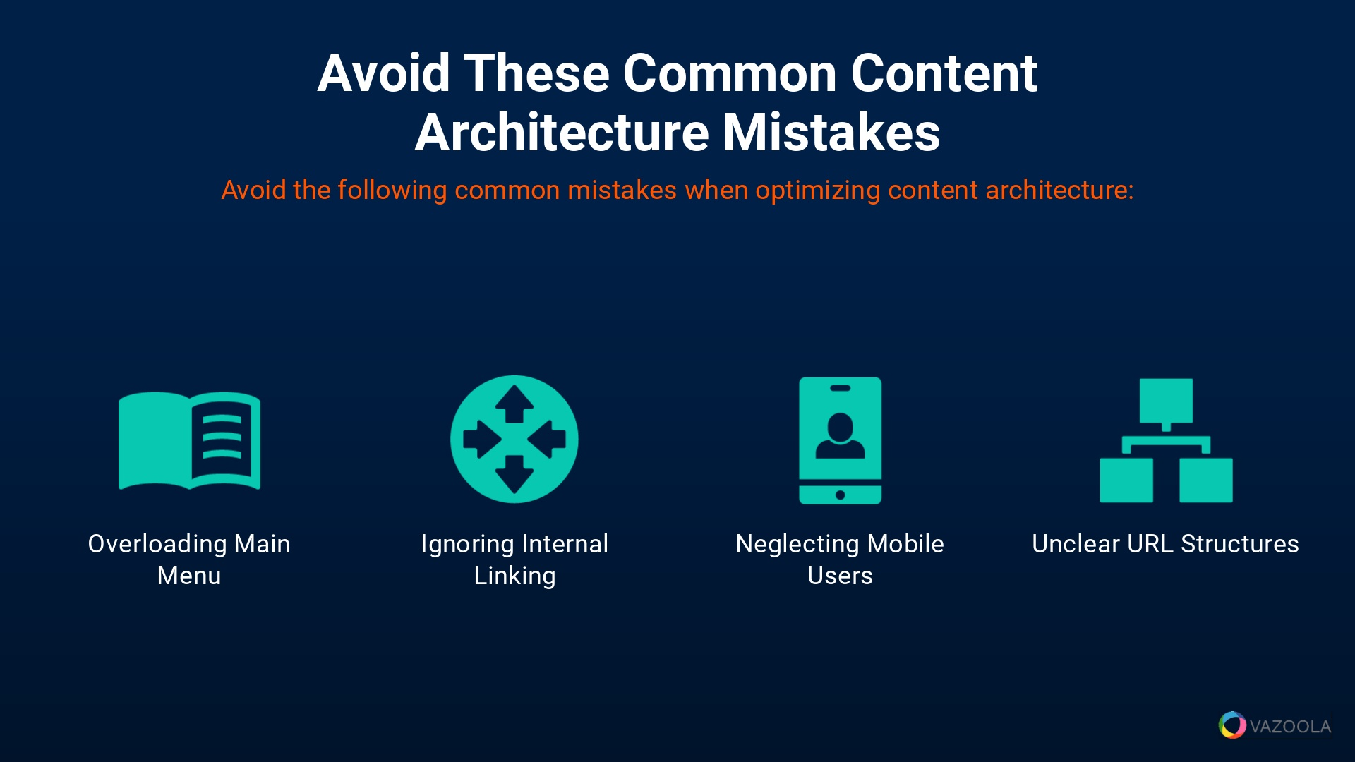 Common Content Architecture Mistakes to Avoid