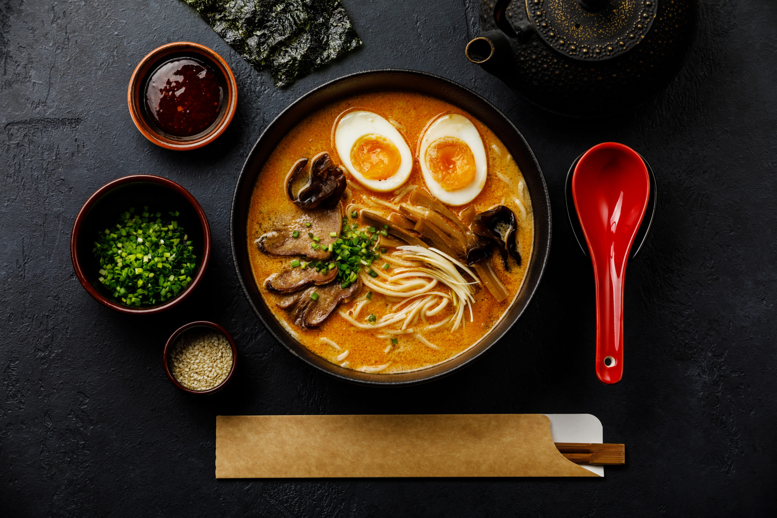 Miso Ramen, photo via The Foodie Globe Trotter