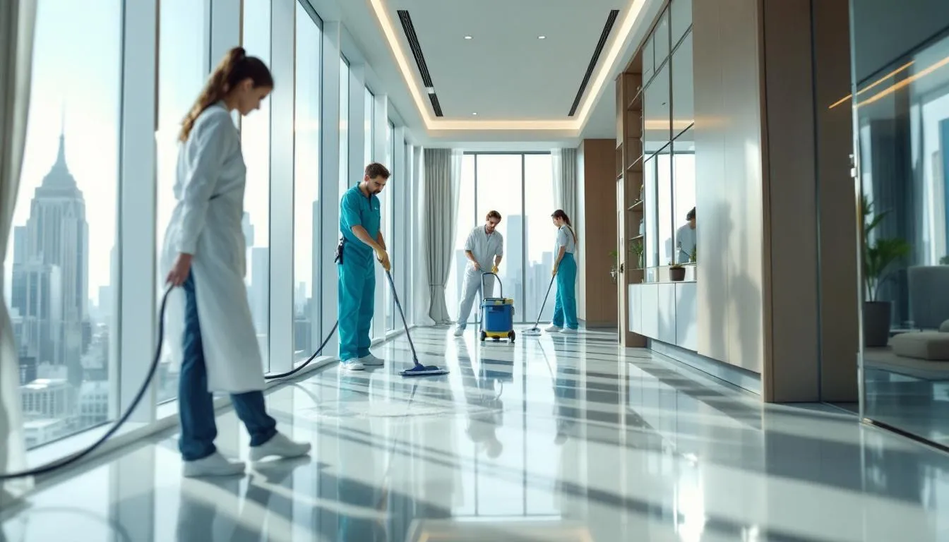 Post-renovation deep cleaning services ensuring a spotless home environment.