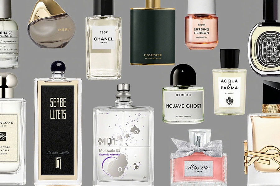 Different perfume brands