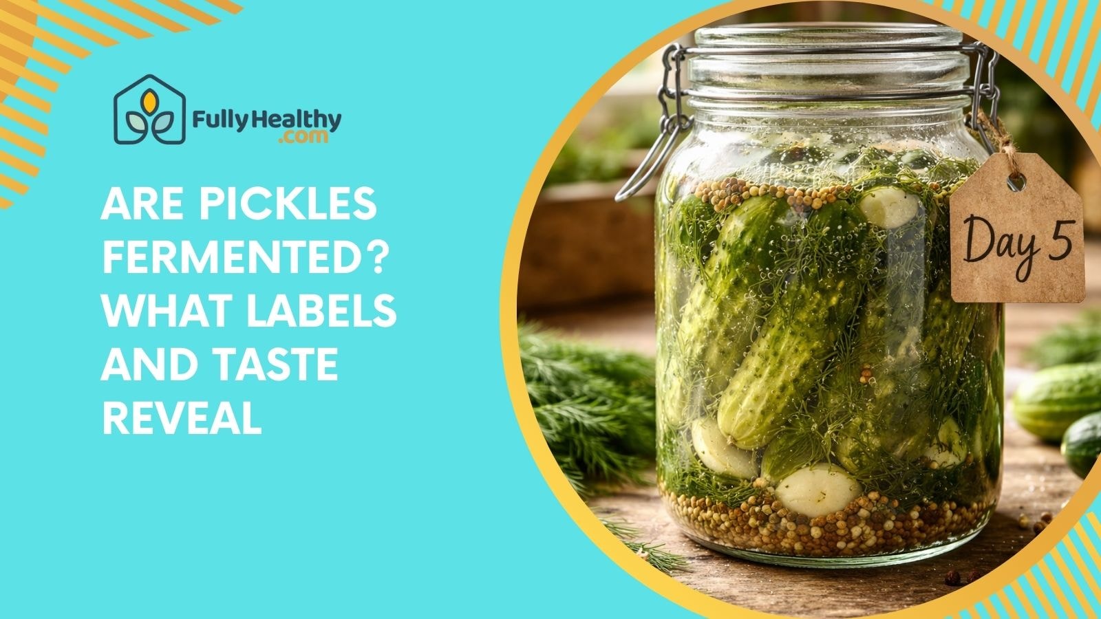 Are Pickles Fermented? What Labels and Taste Reveal