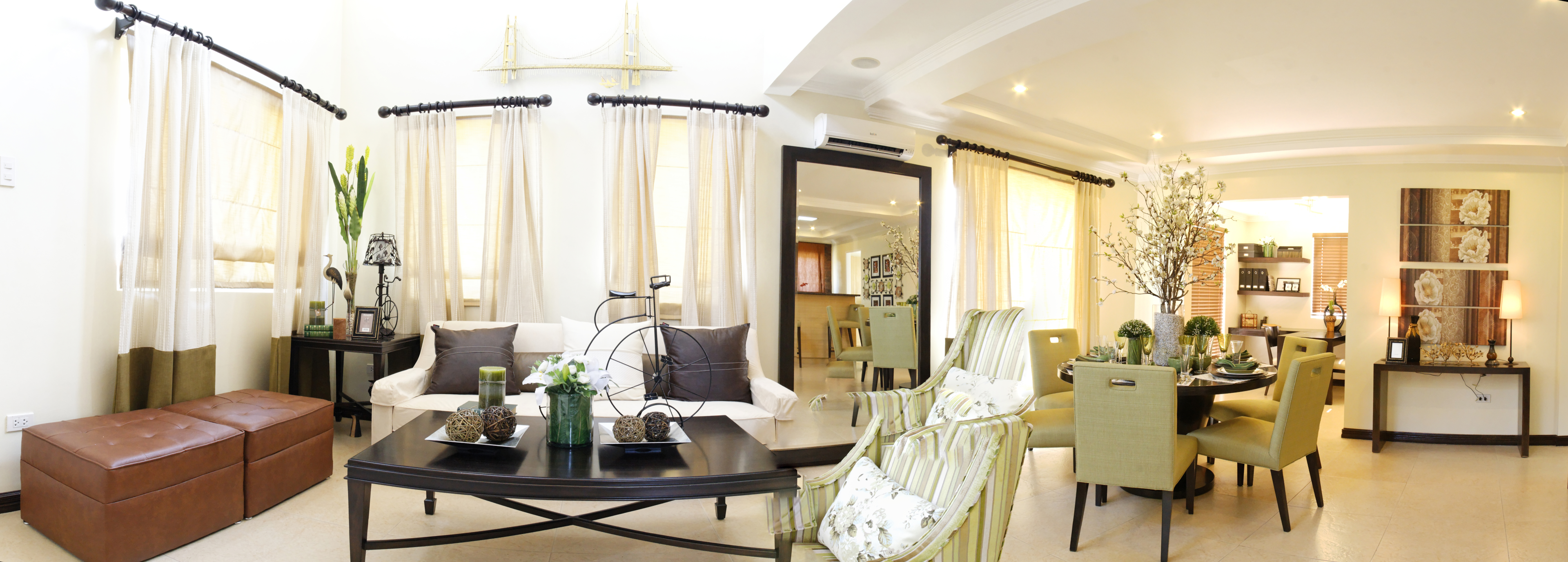 A peek to the inside of one of the units of Amore at Portofino in Vista Alabang.