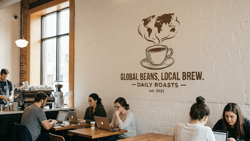 Calendered vinyl is used for signage and decals.