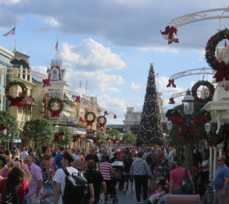 Walt Disney World - Magic Kingdom at Christmas