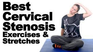 5 Best Cervical Stenosis Exercises & Stretches - Ask Doctor Jo - YouTube