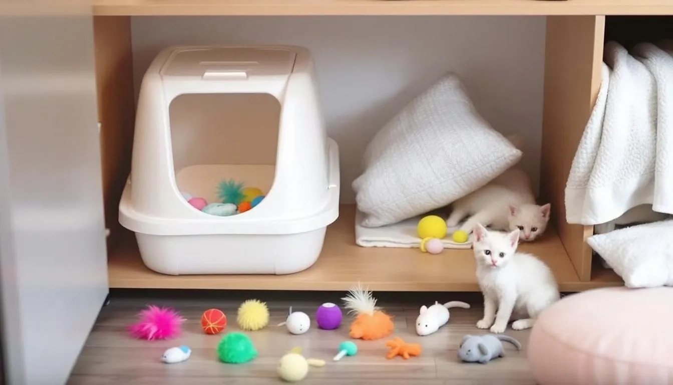 Een complete set van benodigdheden voor witte kittens, inclusief een kattenbak, speelgoed en comfortabele items, perfect voor het verzorgen van een jonge Britse korthaar of Ragdoll kat. Deze topadvertentie biedt alles wat je nodig hebt voor je kitten in de Achterhoek of Limburg.