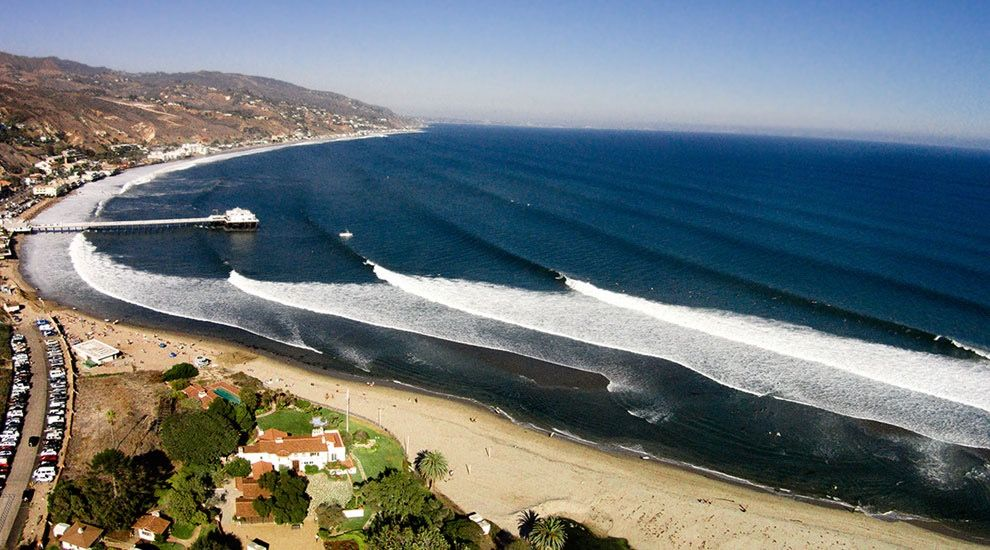 Surfrider Beach in Malibu | Source: Pinterest