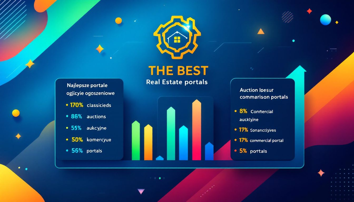 Najlepsze portale nieruchomościowe według kategorii.