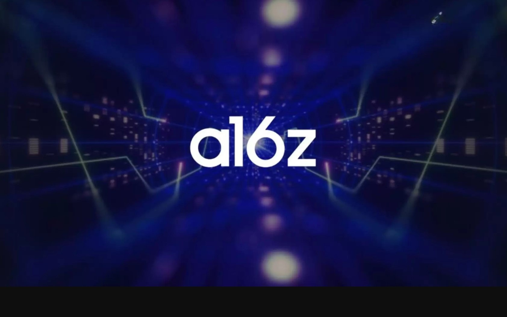 A digital image of the a16z logo. 