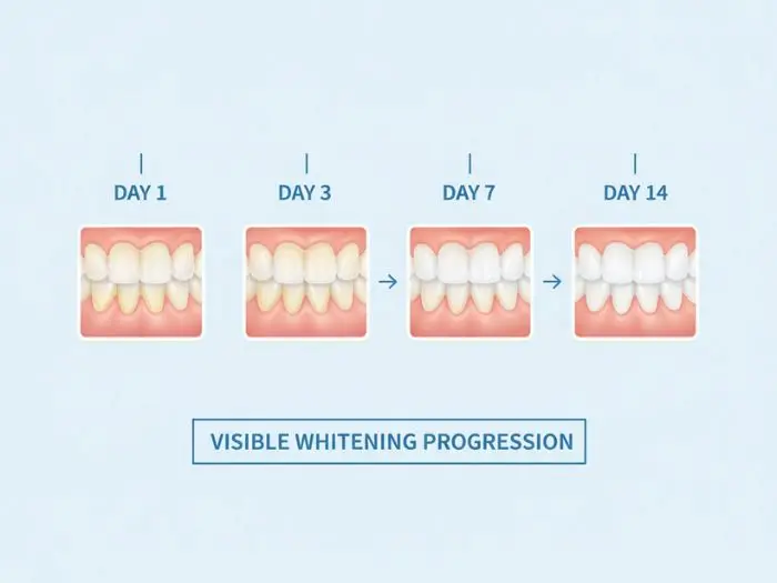When Can You See Initial Results from Whitening Strips?