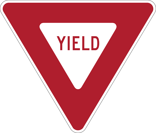 yield, give way, road sign