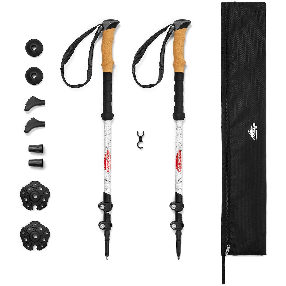 Cascade Mountain Tech Carbon Fiber Poles