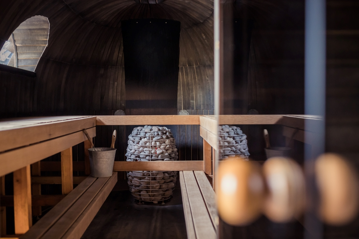 Traditional sauna photo