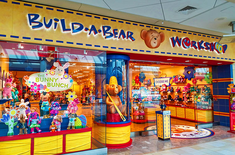 The Build-a-Bear workshop l'endroit idéal pour choisir son doudou 