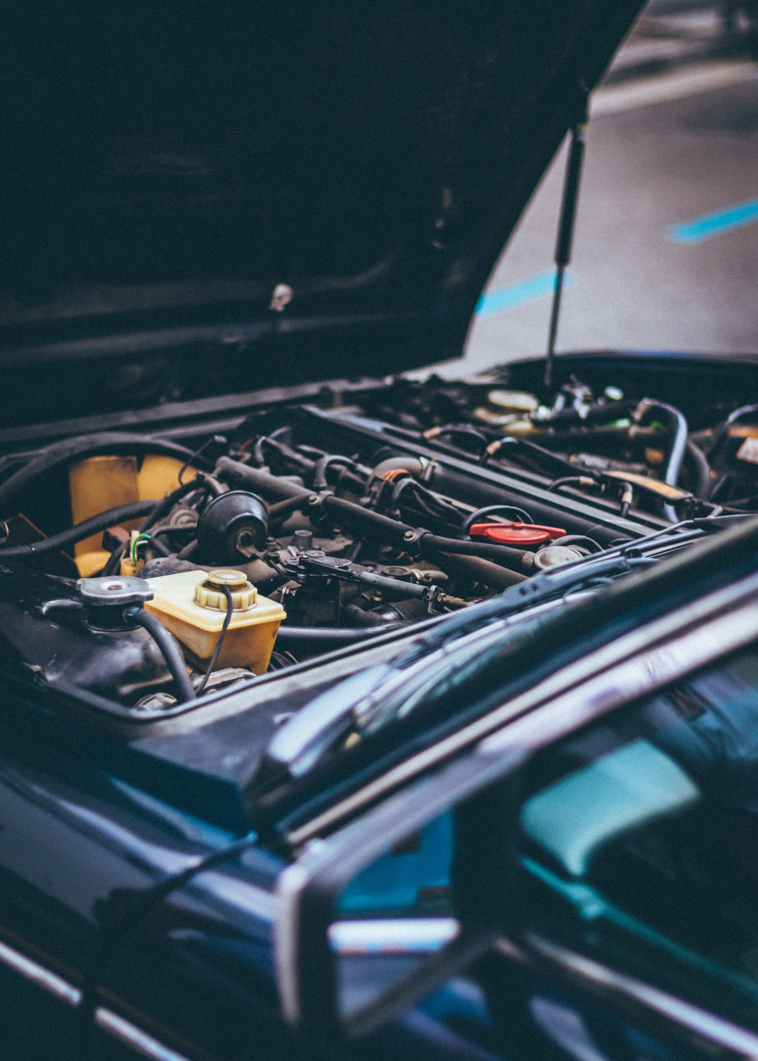 Inside of a vehicle