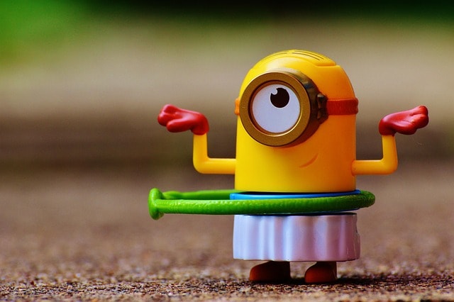 minion, fun, toy, take a deep breath and jump in