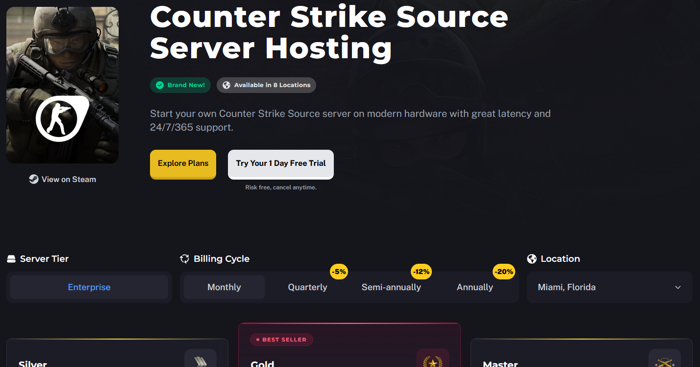 How To Make A Counter Strike Source Server Sparked Host Knowledge Base