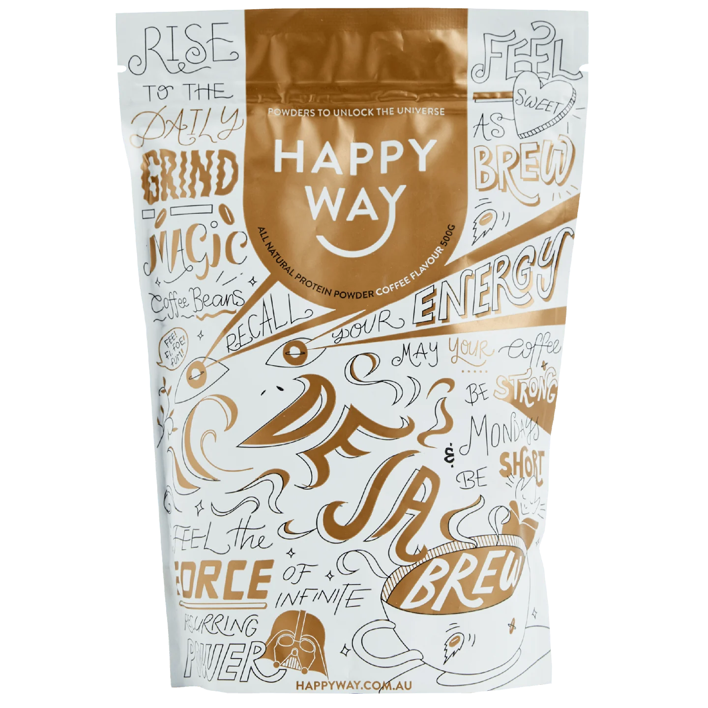 happy way, whey protein, artificial flavours