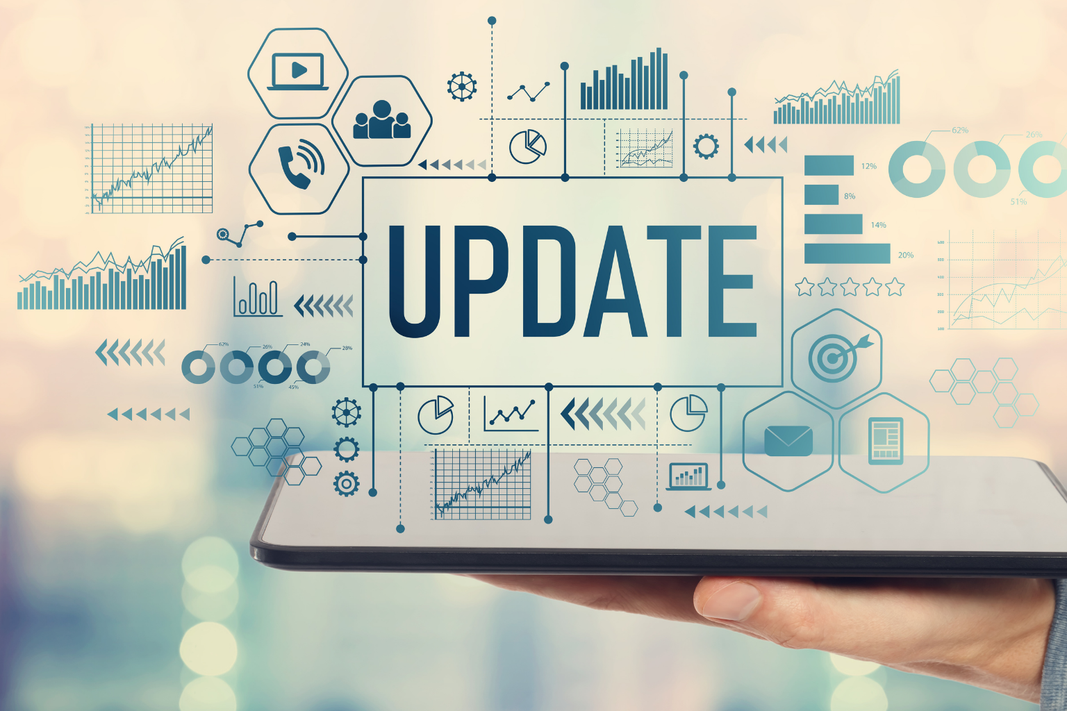 Titelbild zum Thema "Automatische WordPress‑Updates: Vorteile, Risiken und Empfehlungen"