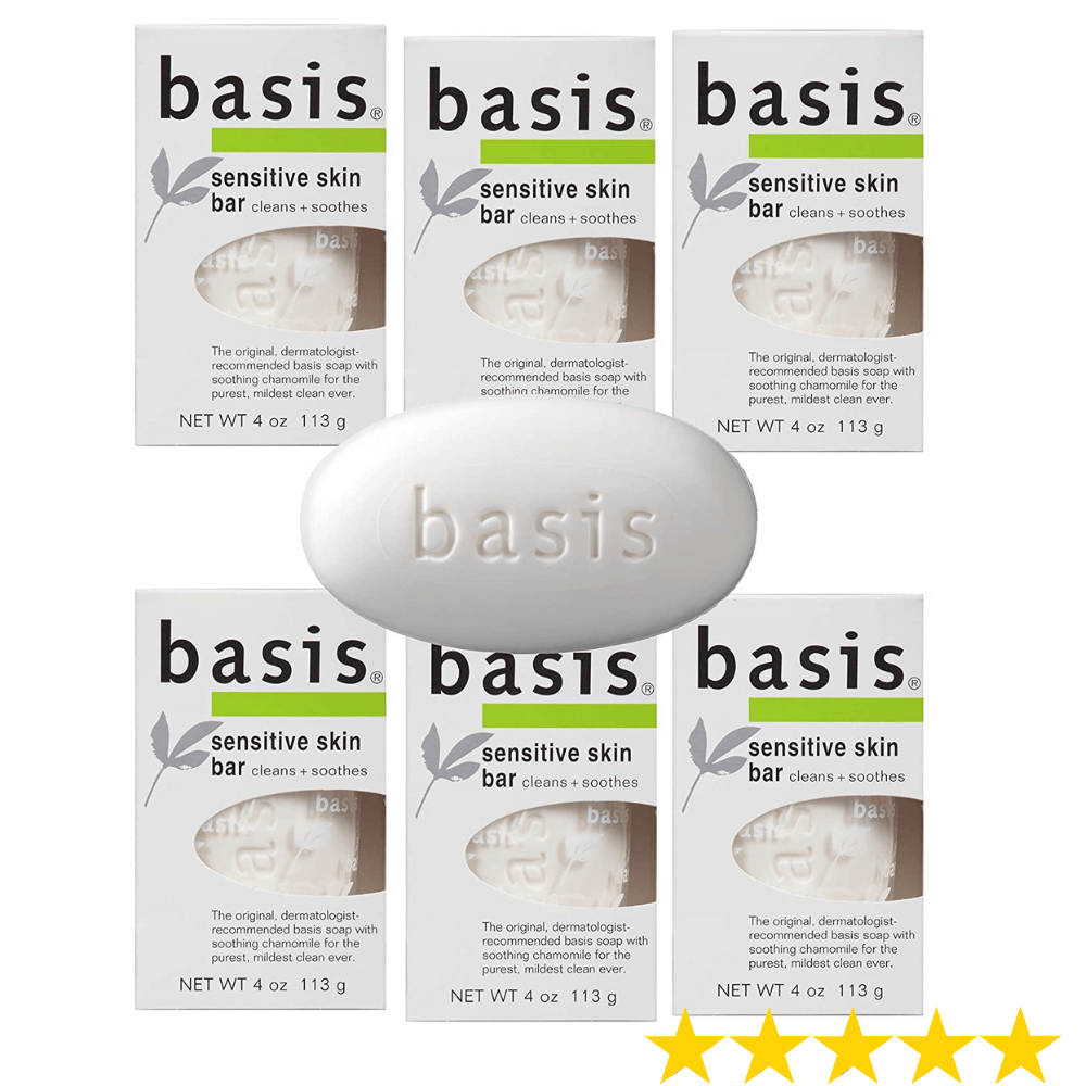 Basis Sensitive Skin Chamomile and Aloe Vera Soap Bar