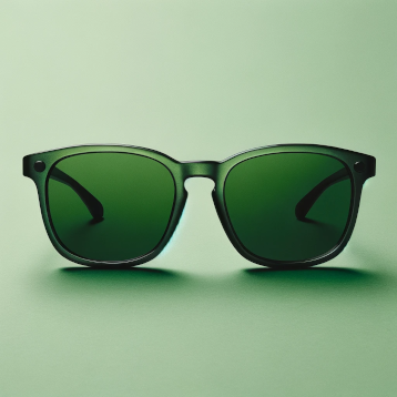 Zenni Mirror Tint - Sunglasses with Moss Green Tint