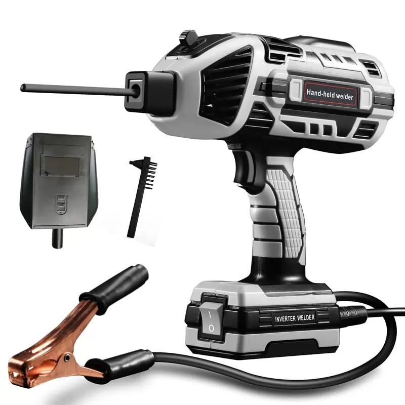 Бял инверторен заваръчен апарат тип пистолет WERKBULL-350A