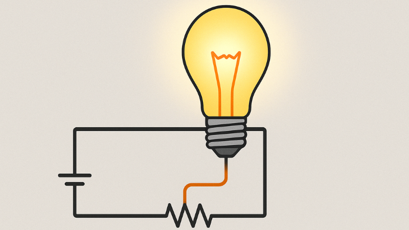 Illustrating diagram showing how E26 Bulb Work