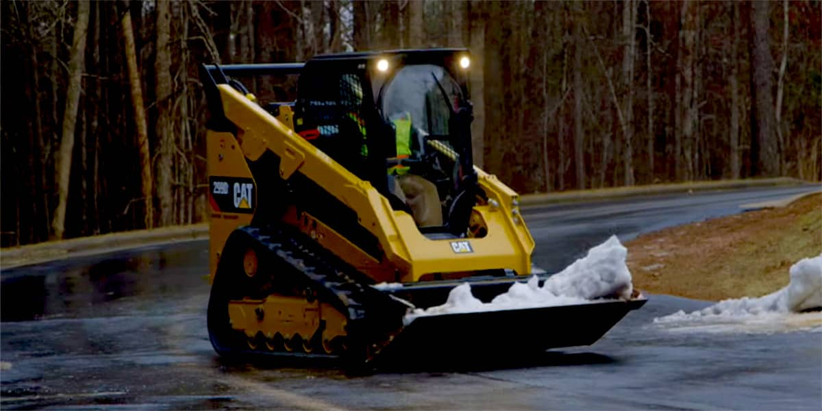 Removing snow