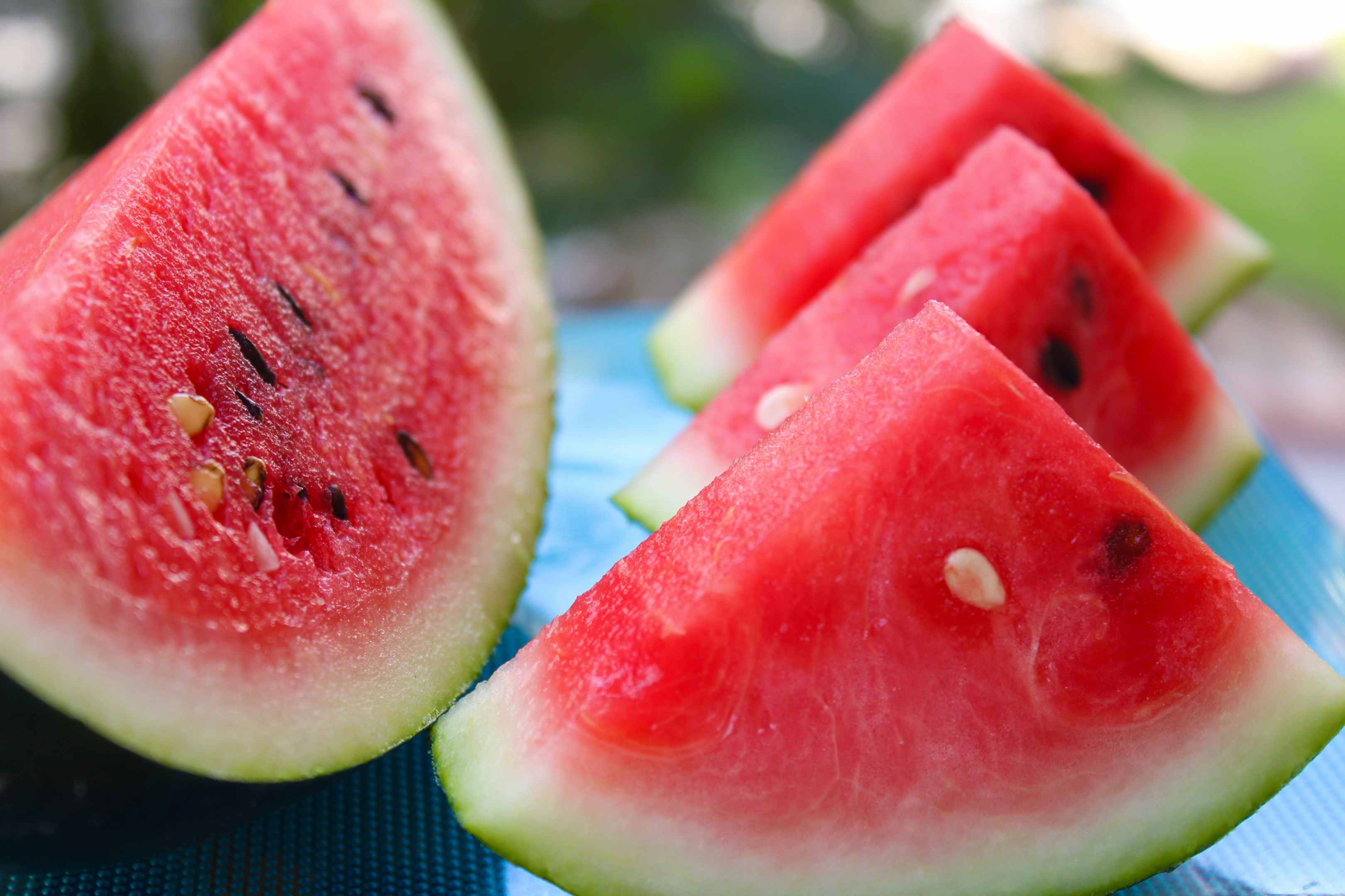 Slices of Watermelon.