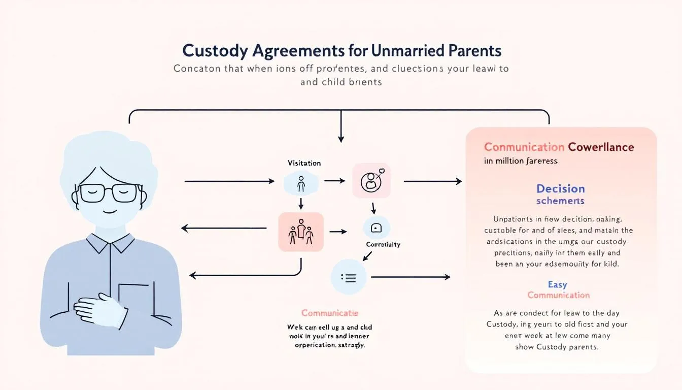 Tips for creating effective custody agreements for unmarried parents.
