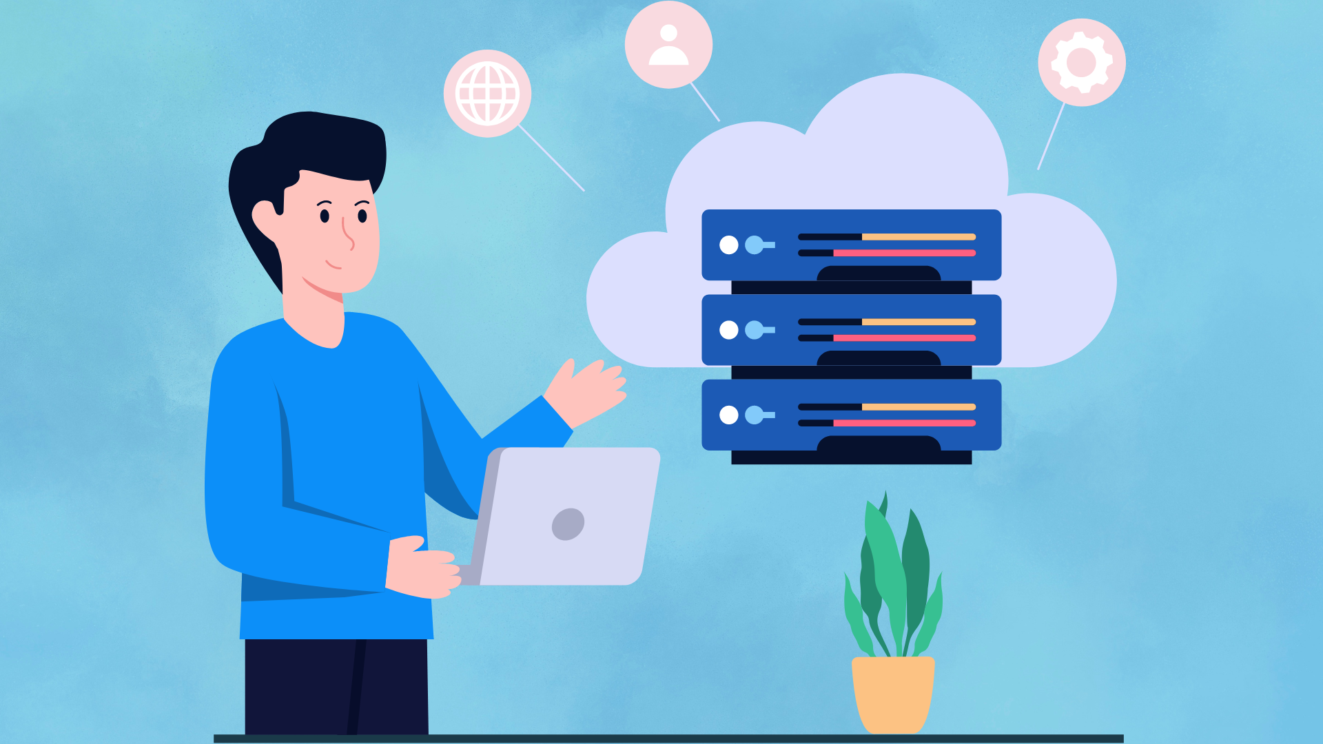 A man is explaining stateful apps such as previous transactions user sessions in a stateful and straightlist architectures with session management of multiple requests