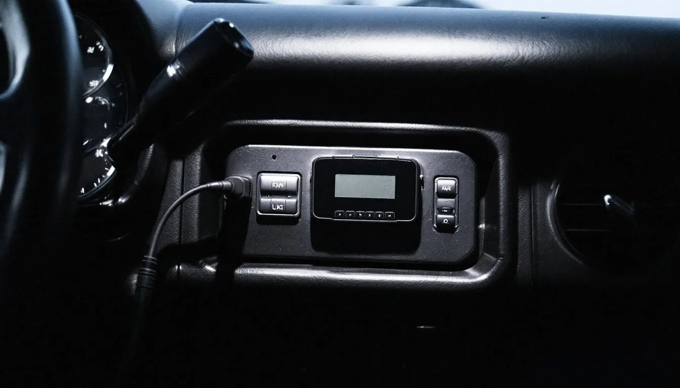 An ignition interlock device installed in a vehicle.