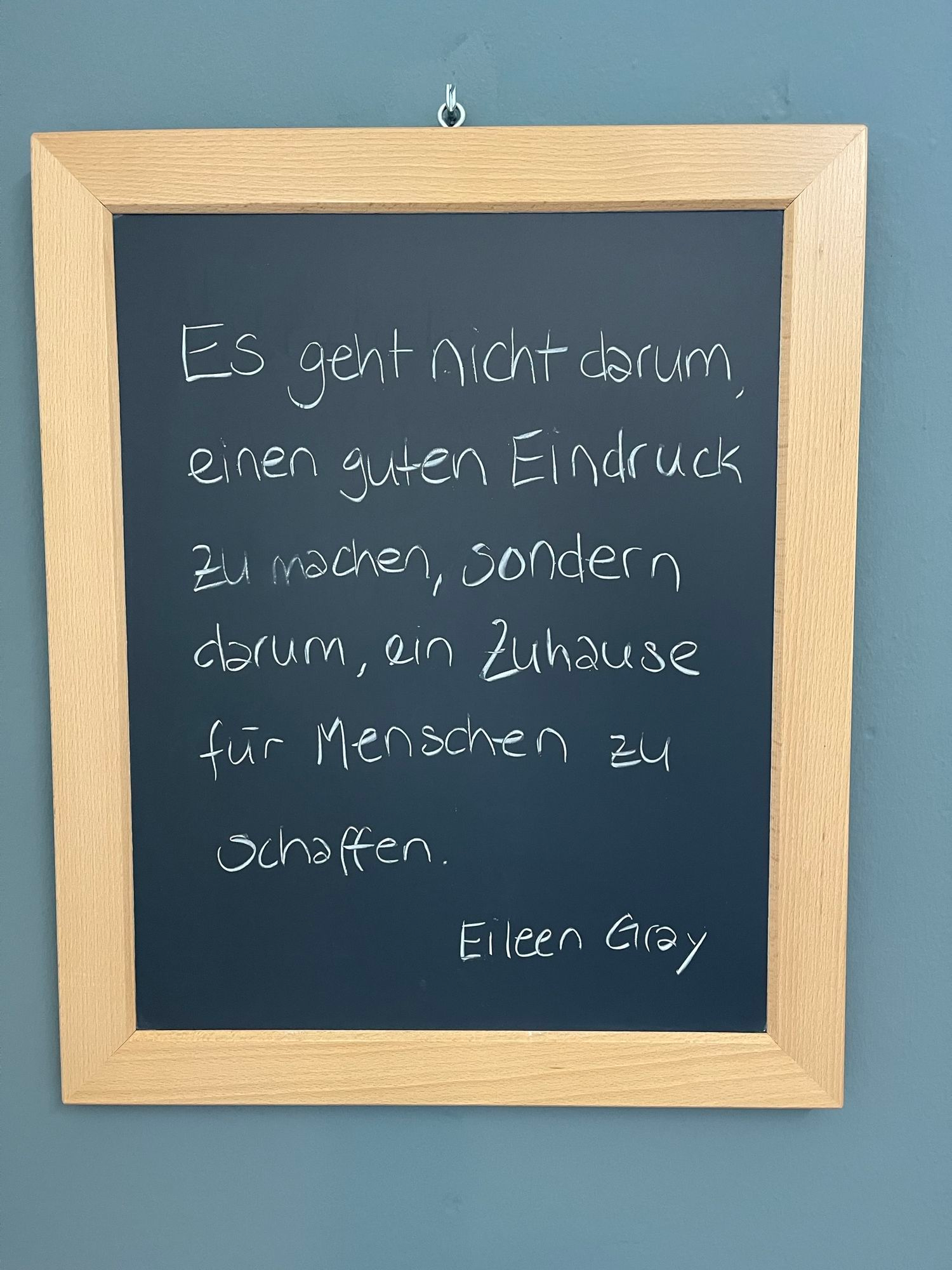 Eileen Gray Zitat