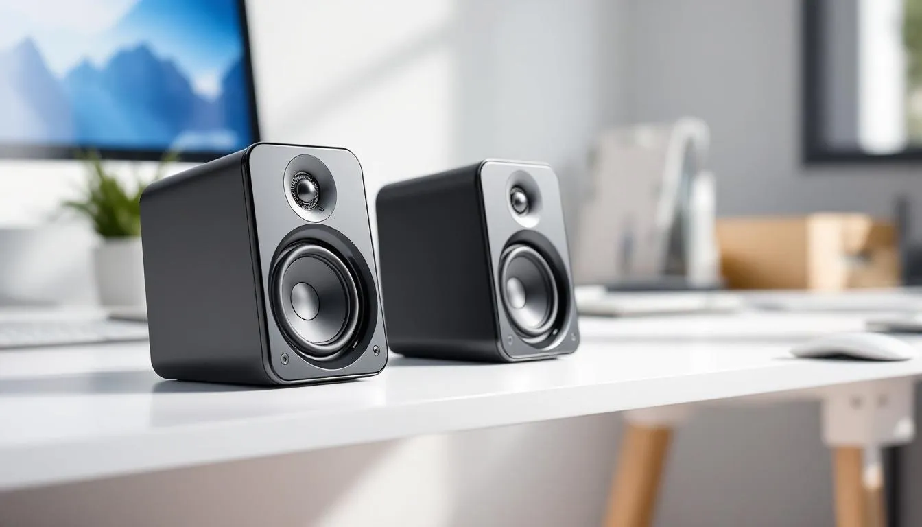 Affordable computer speakers that provide great sound quality for budget-conscious users.