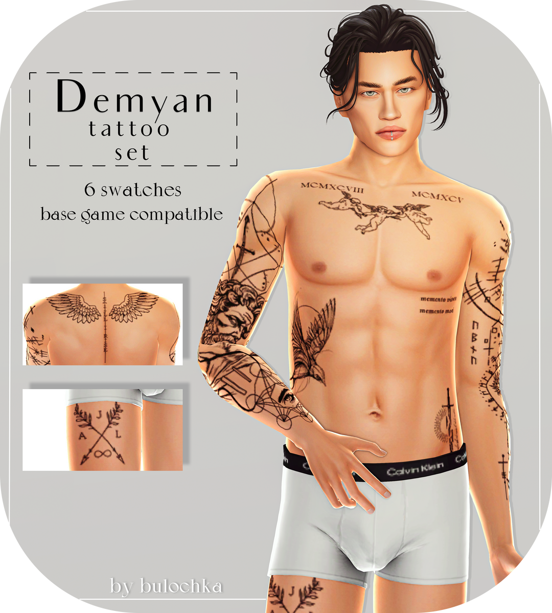 Demyan Tattoo Set