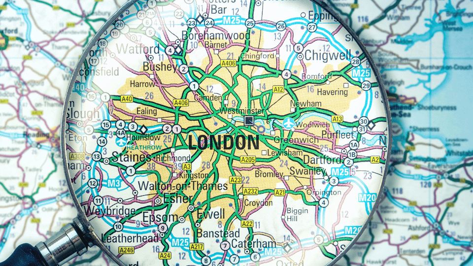 London On The Map