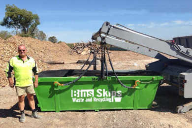 6.0m³ skip bin from one of our partner commercial operators (good for asbestos removal)
