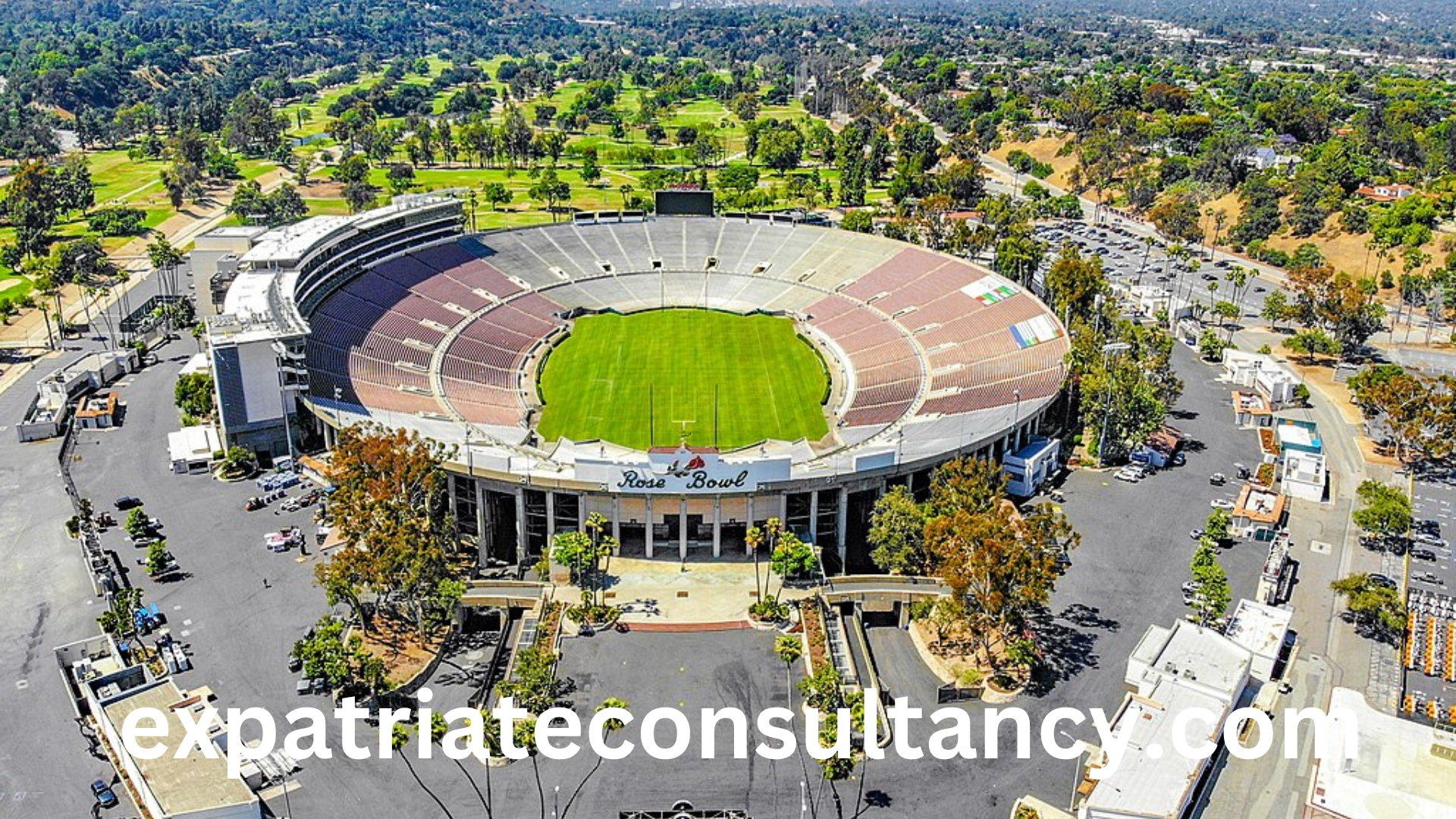 The Rose Bowl, one of the most iconic points of Pasadena