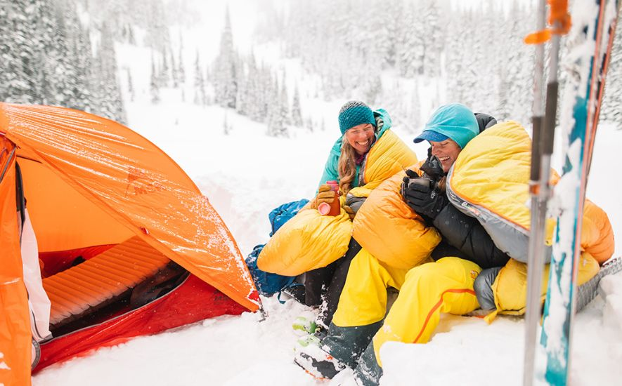 Use Natural Heat Sources to Stay Warm in a Tent`